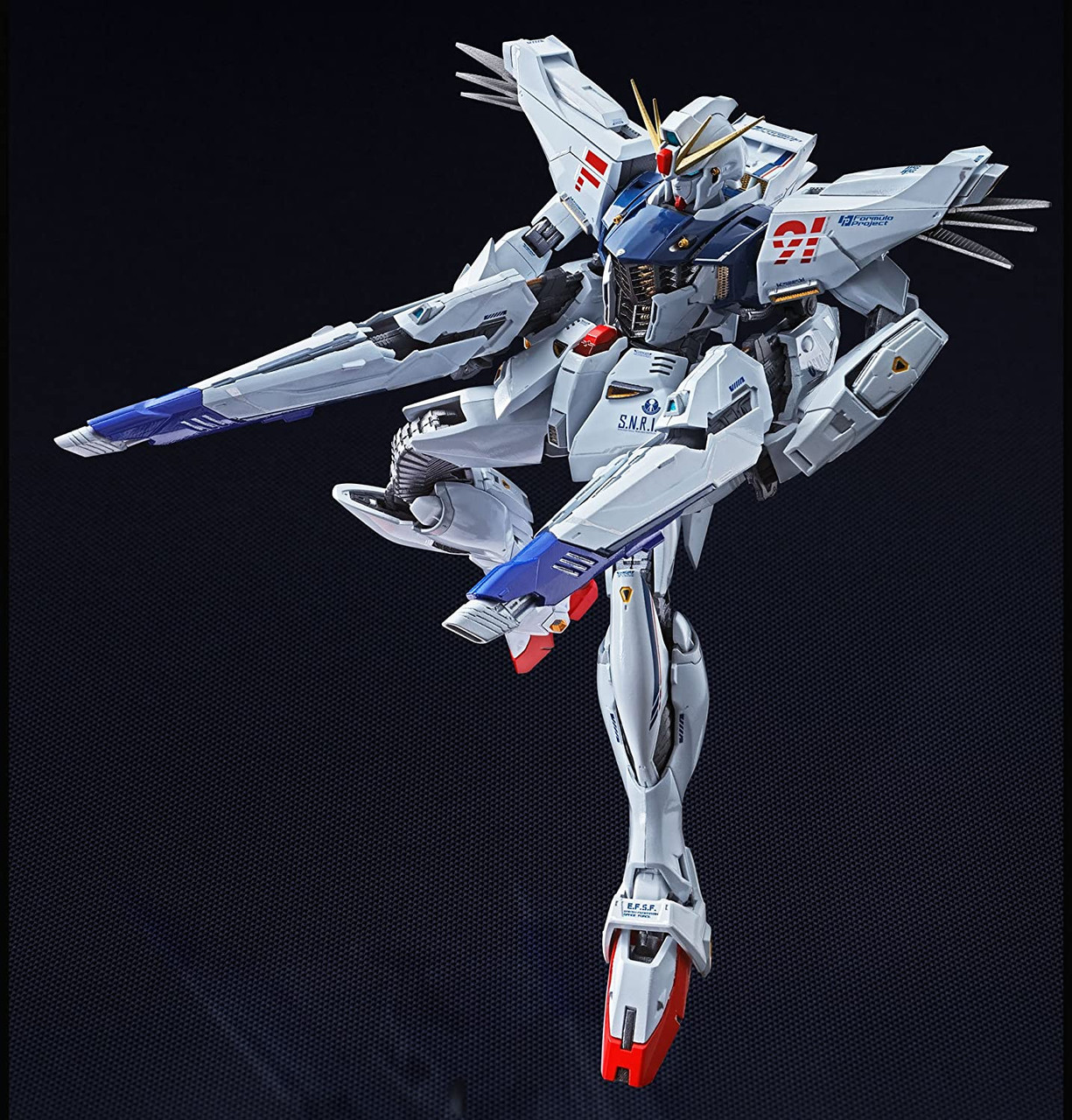 Bandai Spirits Metal Build Mobile Suit Gundam F91 Approx 170mm Abs Pc Pvc Diecast Made Painted Movable Figure Japanese Toys Shop