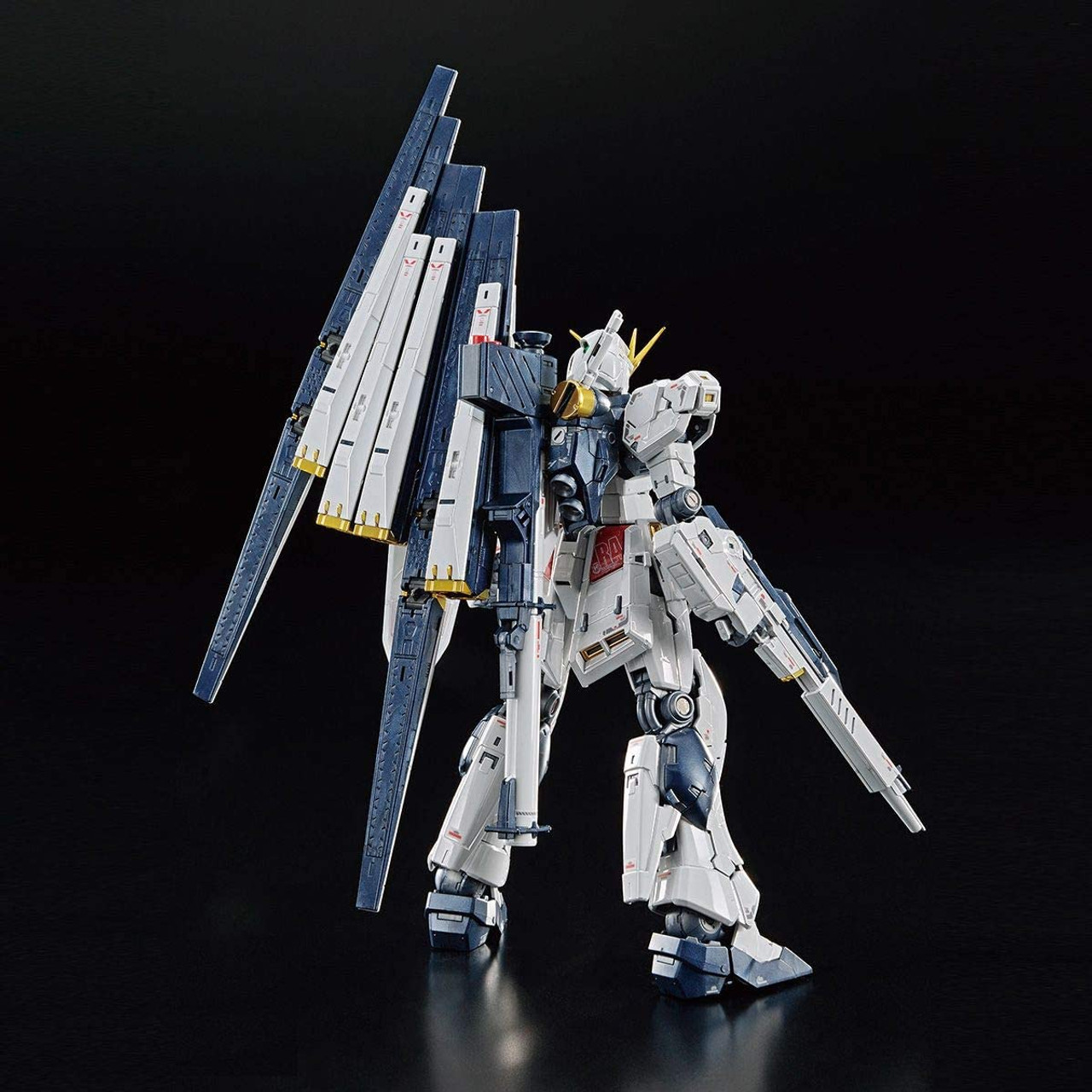 BANDAI SPIRITS RG 1/144 Gundam Base Limited v Gundam [Titanium Finish] Mobile Suit Gundam Char's Counterattack