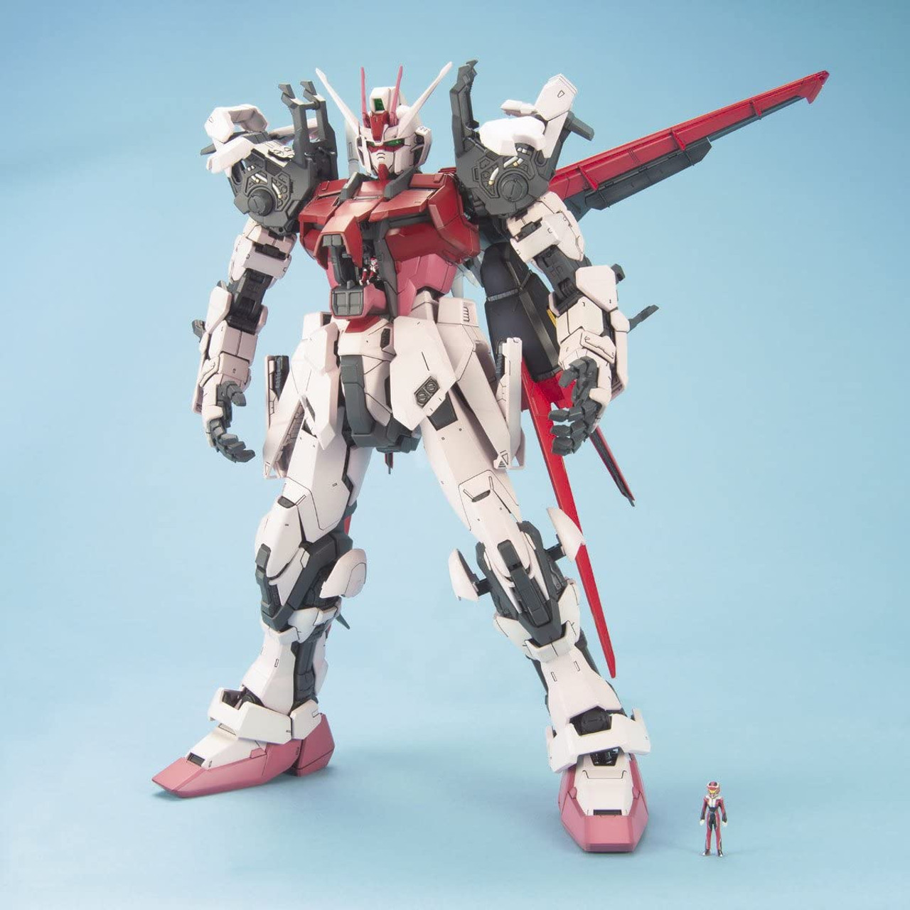 BANDAI SPIRITS PG 1/60 MBF-02 Strike Rouge + Skygrasper (Mobile Suit Gundam  SEED)