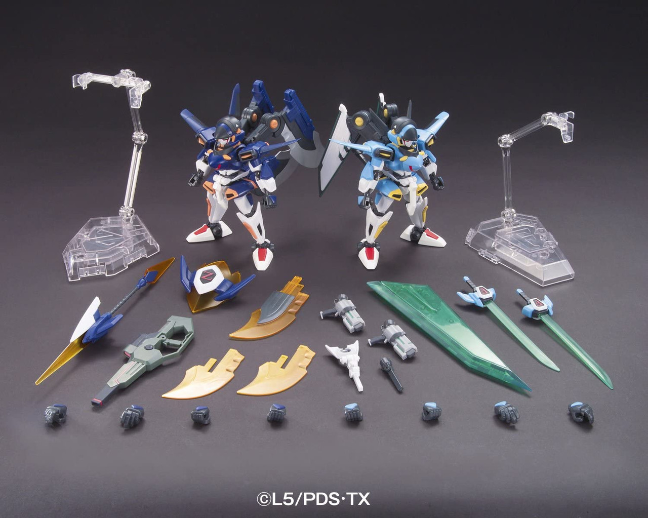 BANDAI SPIRITS Little Battler Experience W LBX Z Mode LBX Ikaros Zero & Ikaros Force