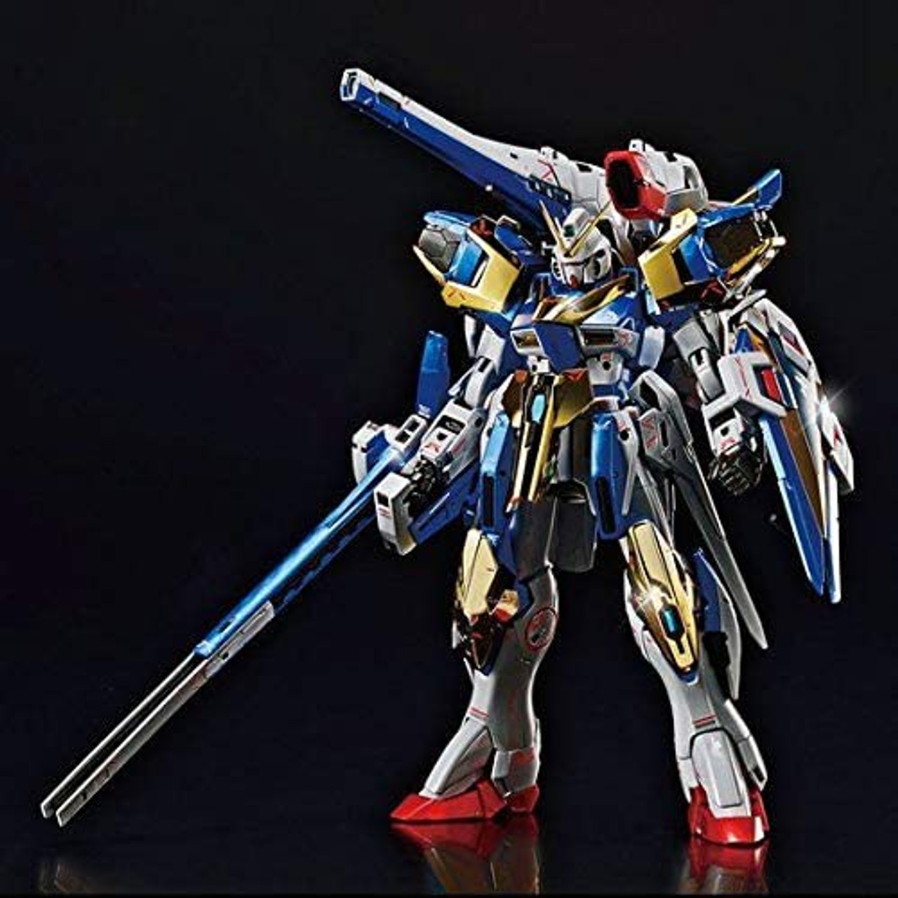 BANDAI MG 1/100 Gundam Base Limited V2 Assault Buster Gundam Ver. Ka [Titanium Finish]