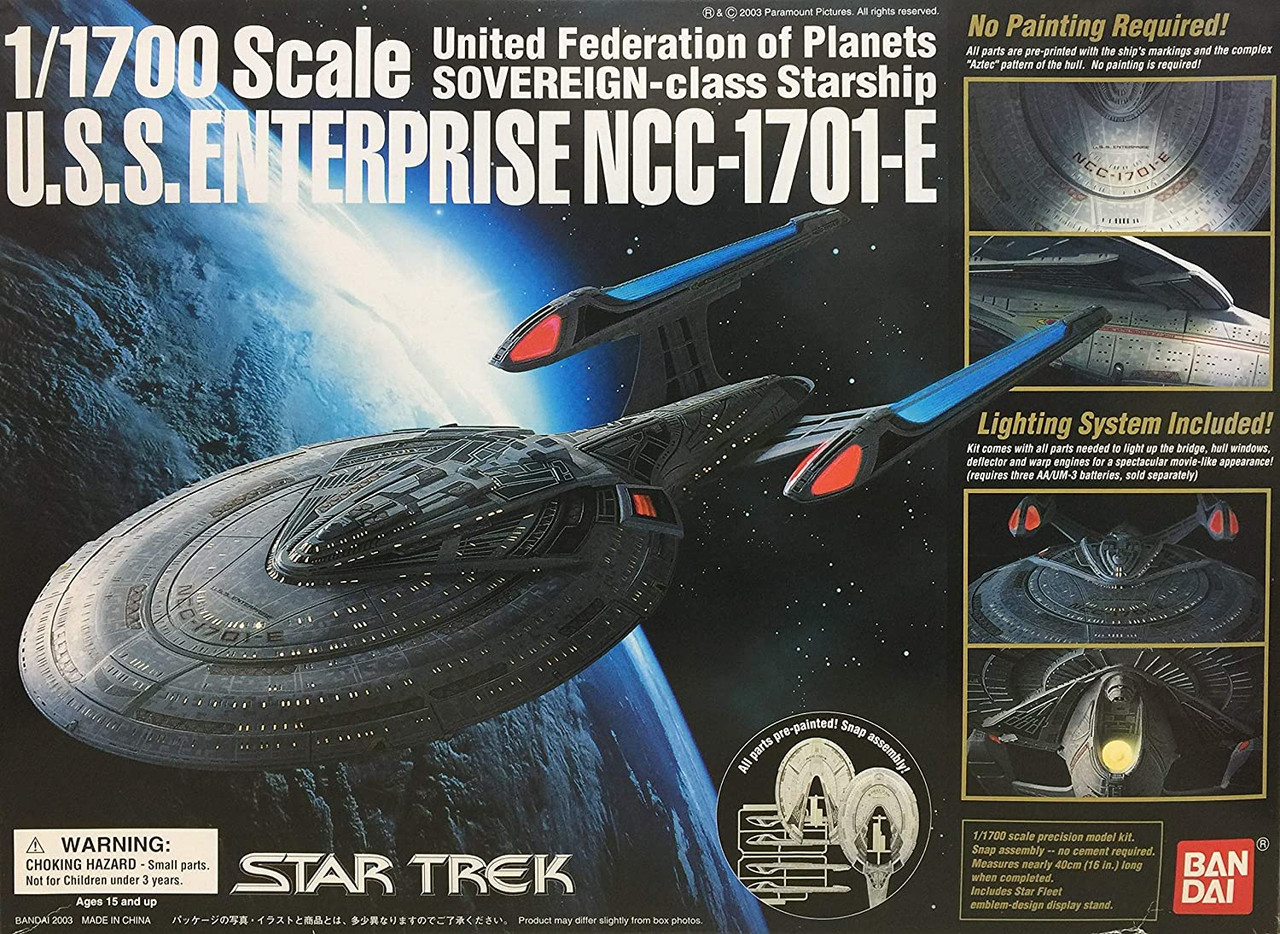 BANDAI SPIRITS Star Trek 1/1700 U.S.S. Enterprise