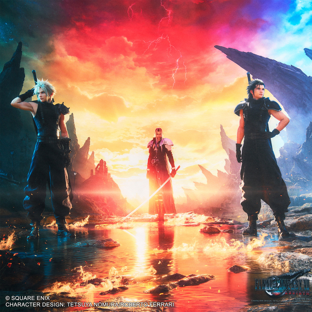 ファイナルファンタジー７　リバース　FFⅦ　REBIRTH　B2販促ポスター PÓSTER DESENRROLLABLE DE FINAL FANTASY VII REBIRTH | SQUARE ENIX Store