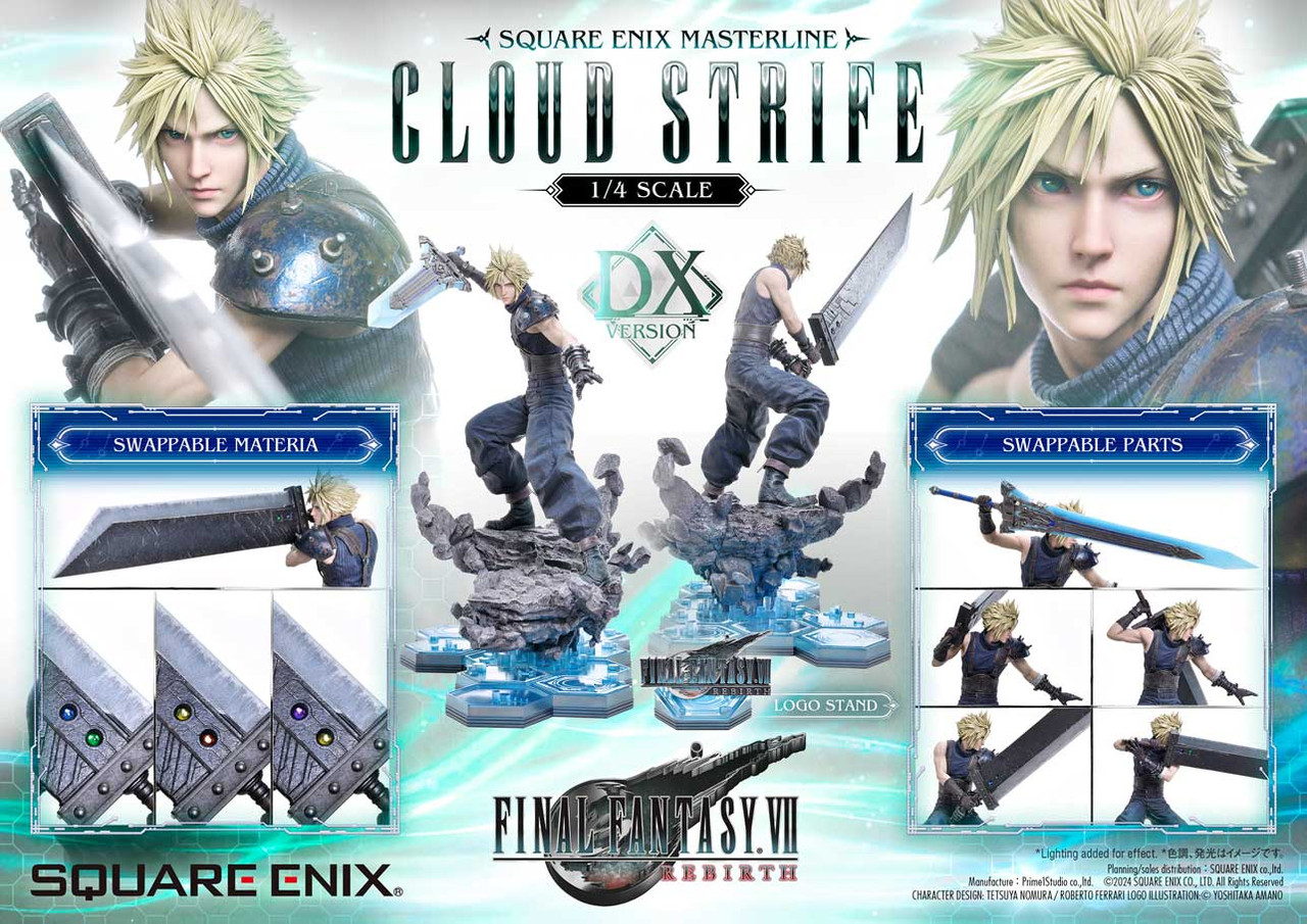 Figura a escala 1/4 - Cloud Strife - FINAL FANTASY VII REBIRTH