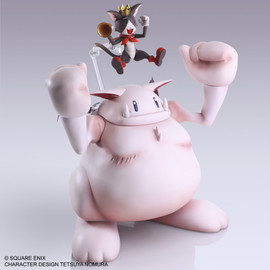 FIGURAS DE ACCIÓN DE BRING ARTS DE FINAL FANTASY VII: CAIT SITH Y EL MOGURI GORDO