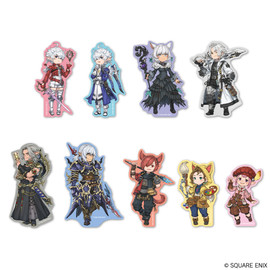 Set de pegatinas de personajes de FINAL FANTASY XIV