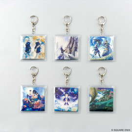 FINAL FANTASY XIV Music Collection Keychain - Vinyl Series Vol. 2 DISPLAY