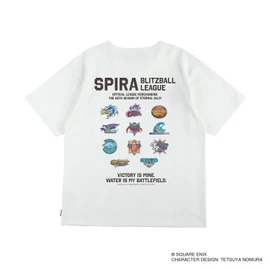 FINAL FANTASY X x Lit Bāff Apt. - Blitzball League Tee White