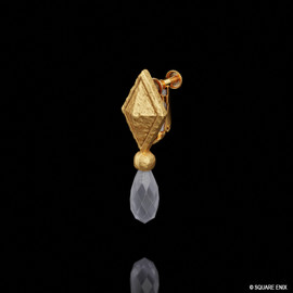 FINAL FANTASY XIV Reimagined Silver Earring Emet-Selch