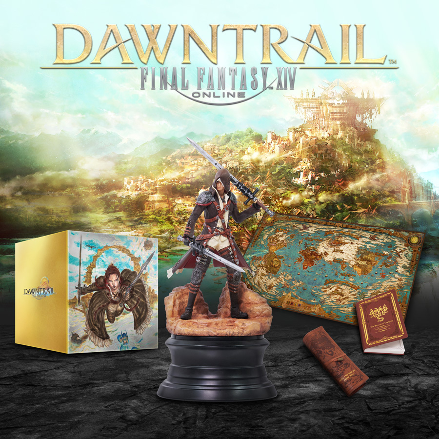 La Collector's Box di Dawntrail, composta da cinque oggetti