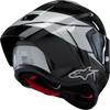 ALPINESTARS Supertech R10 Helmet - Element - Carbon/Silver/Black - XS 8200324-1368-XS