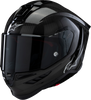 ALPINESTARS Supertech R10 Helmet - Solid - Carbon Black - Small 8200124-1902-S