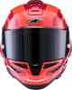 ALPINESTARS Supretech R10 Helmet - 22.06 - Arius - Gloss - Black/White/Double Red - XS 8203926-1683-XS