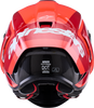 ALPINESTARS Supretech R10 Helmet - 22.06 - Arius - Gloss - Black/White/Double Red - XS 8203926-1683-XS