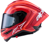 ALPINESTARS Supretech R10 Helmet - 22.06 - Arius - Gloss - Black/White/Double Red - XL 8203926-1683-XL