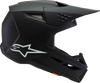 ALPINESTARS Youth SM3 Helmet - Solid - Matte Black - Large 8302225-110-YL
