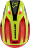 ALPINESTARS Youth SM3 Helmet - Fray - Gloss Red/Yellow Fluo/Black - Medium 8301625-3051-YM