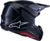ALPINESTARS SM7 Helmet - Solid - Gloss Black - Small 8301426-1180-S