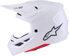 ALPINESTARS SM7 Helmet - Solid - Gloss White - 2XL 8301426-2180-XXL