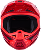 ALPINESTARS SM7 Helmet - Core - Gloss Red - XS 8301826-3127-XS