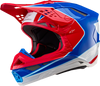 ALPINESTARS Supertech M10 Helmet - Aeon - MIPS® - Gloss Bright Red/Blue - Large 8301923-3017-L
