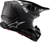 ALPINESTARS Supertech M10 Helmet - Flood - MIPS® - Black/Dark Gray - Small 8301023-1310-S
