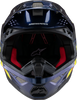 ALPINESTARS Supertech M10 Helmet - TLD Edition 25 - MIPS® - Gloss Dark Blue/Orange/Yellow/Fluo Red - Small 8300225-7156-S