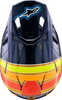 ALPINESTARS Supertech M10 Helmet - TLD Edition 25 - MIPS® - Gloss Dark Blue/Orange/Yellow/Fluo Red - Medium 8300225-7156-M