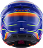 ALPINESTARS SM7 Helmet - Cast - Gloss/Blue/Pink/Yellow Fluo - 2XL 8302626-7254-XXL
