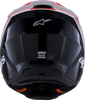 ALPINESTARS SM3 Helmet - Radium - Gloss Black/Red Fluo/White - Medium 8300826-1553-M