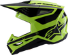 ALPINESTARS SM3 Helmet - Heat - Gloss Yellow Fluo/Black - Medium 8301026-5011-M
