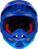 ALPINESTARS Supertech M10 Helmet - Flood - MIPS® - Blue/Black Carbon - XL 8301023-7282-XL