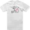 ALPINESTARS MX Helmet T-Shirt - White - XL 1214-73116-20-XL