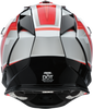 MOOSE OFFROAD MR3 Helmet - F.A.F. - White/Black/Red - Medium 0110-8934