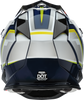 MOOSE OFFROAD MR3 Helmet - F.A.F. - White/Navy/Green - XL 0110-8946