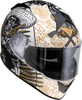 Z1R Warrant Helmet - Sombrero - White/Gold - XS 0101-14164