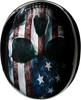 Z1R Vagrant Helmet - USA Skull - Black - Large 0103-1310