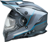 Z1R Range Snow Helmet - Bladestorm - Electric - Dual Pane - Gray/Black/Blue - XS 0101-14059