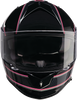 Z1R Warrant Helmet - Amplify - Black/Pink - Large 0101-17907