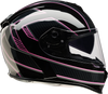 Z1R Warrant Helmet - Amplify - Black/Pink - Medium 0101-17906