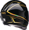 Z1R Jackal Helmet - Foil - Black/Gold - Small 0101-18405
