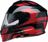 Z1R Solaris 2.0 Modular Helmet - Slater - Red - Small 0100-2452
