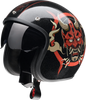 Z1R Saturn Helmet - Devilish - Gloss Black/Red - XL 0104-2880