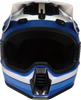 Z1R Child Dirt Maxx Helmet - Vortex - Blue/White - L/XL 0111-1745