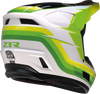 Z1R Youth Dirt Maxx Helmet - Vortex - White/Green - Medium 0111-1739