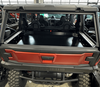 Polaris Xpedition Bed Tray by AJK Offroad   Back Semi Close Up View with Tailgate Closed