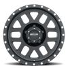 Method MR306 Mesh 17x8.5 0mm Offset 5x4.5 83mm CB Matte Black Wheel
