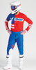 THOR Activate Goggle - Patriot - Red/White/Blue - Blue Mirror Lens 2601-3700