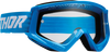 THOR Combat Goggle - Racer - Blue/White - Clear Lens 2601-2708