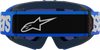 ALPINESTARS GOGGLES Youth Vision Goggle - Blaze - Blue - Blue Mirror Lens 5140425-7271